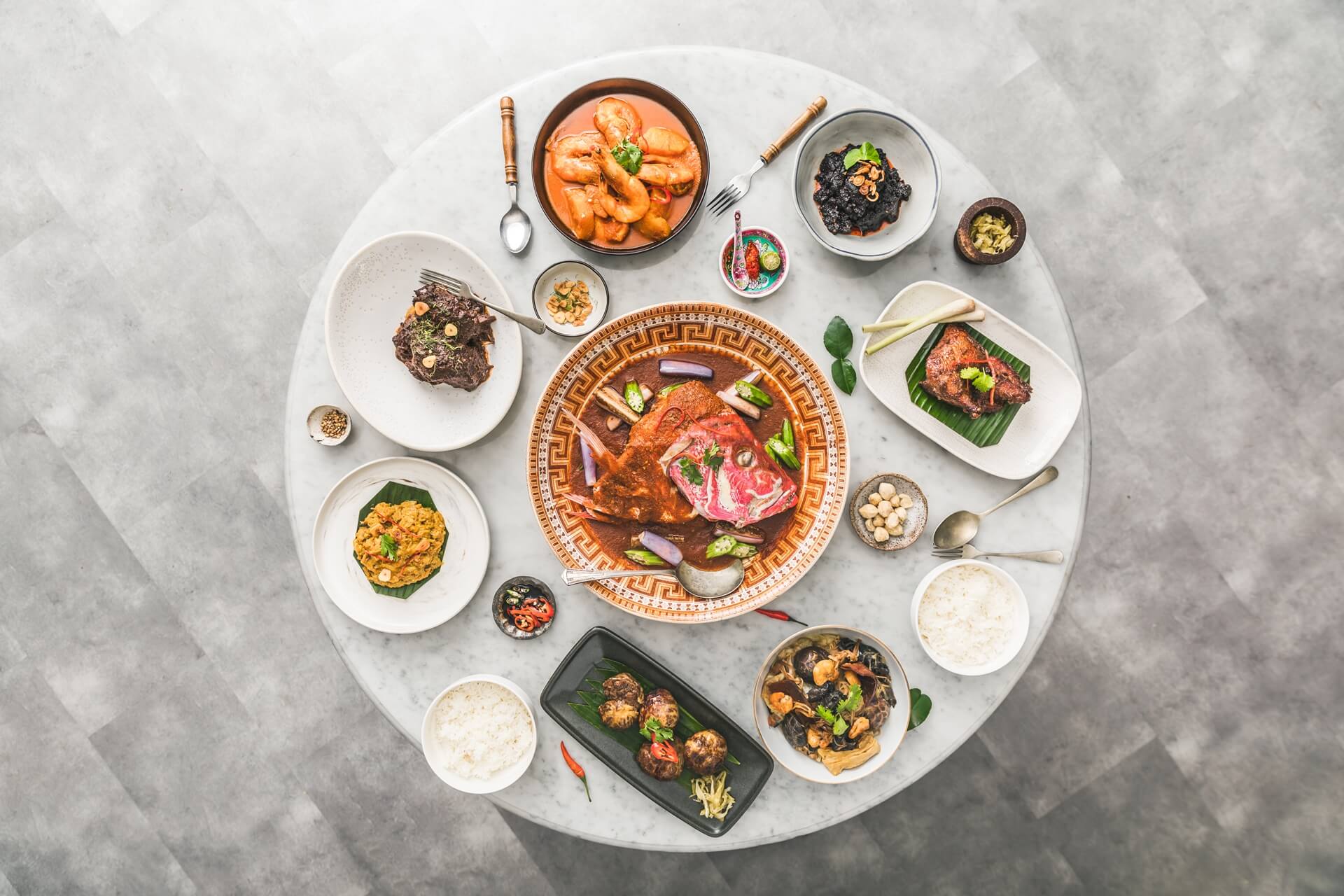 A Table set for a Feast of Heritage at Folklore