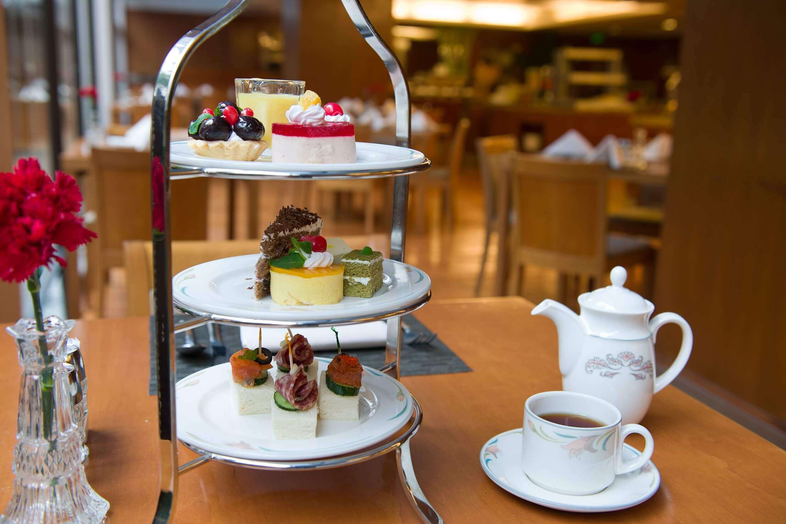 Gourmet Tea Xian Lobby Lounge Grand Park Xian Luxury Hotel