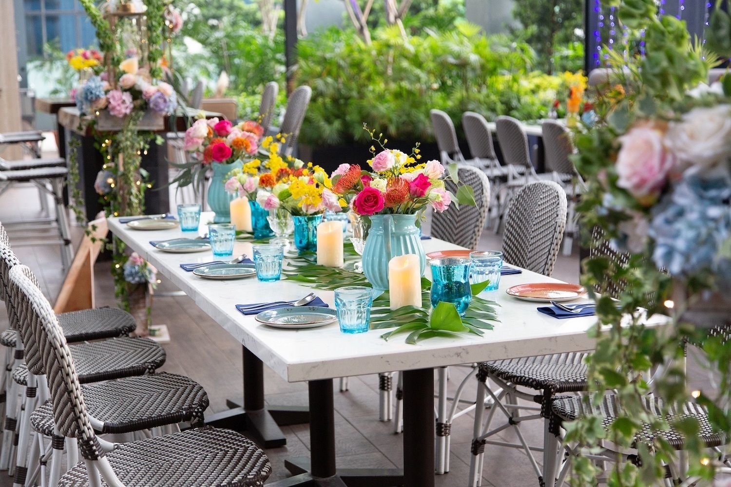 Bespoke wedding offerings, product lauches, floral decorations
